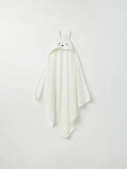 Badehåndkle med hette kanin