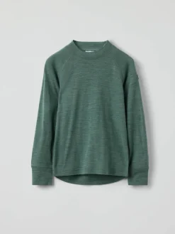 Langermet undertrøye merinoull