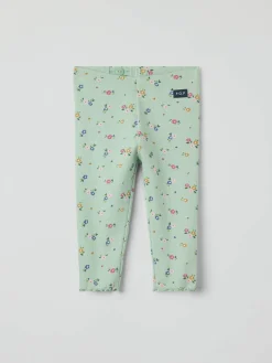 Leggings baby blomstrete