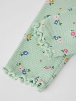 Leggings baby blomstrete