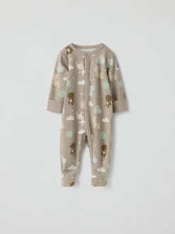 Mønstret pyjamasdress
