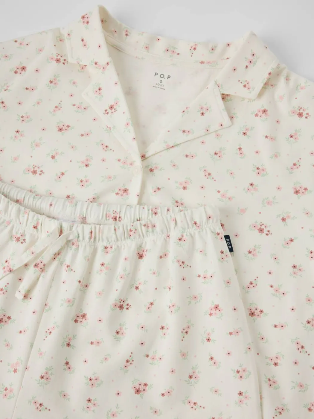 Pyjamas blomster voksen