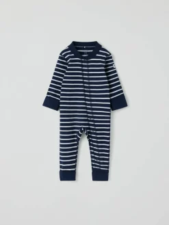 Pyjamasdress stripete